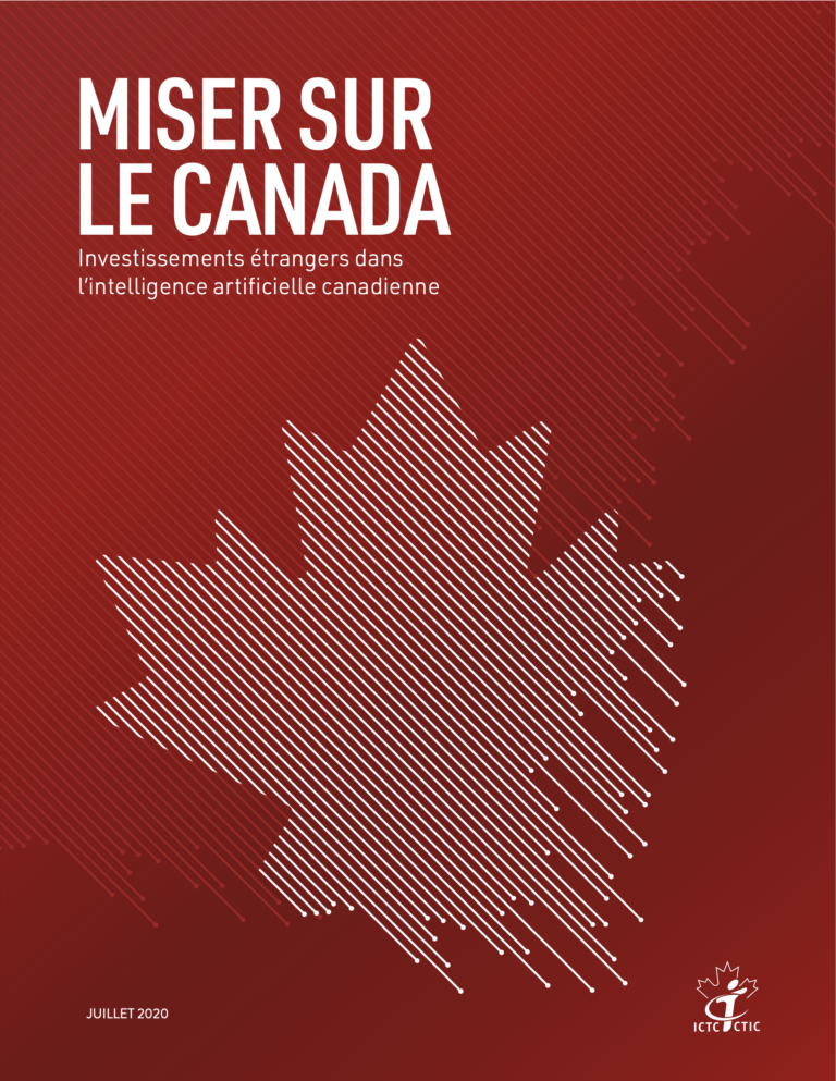 Miser sur le Canada - investissements étrangers dans l’intelligence artificielle canadienne