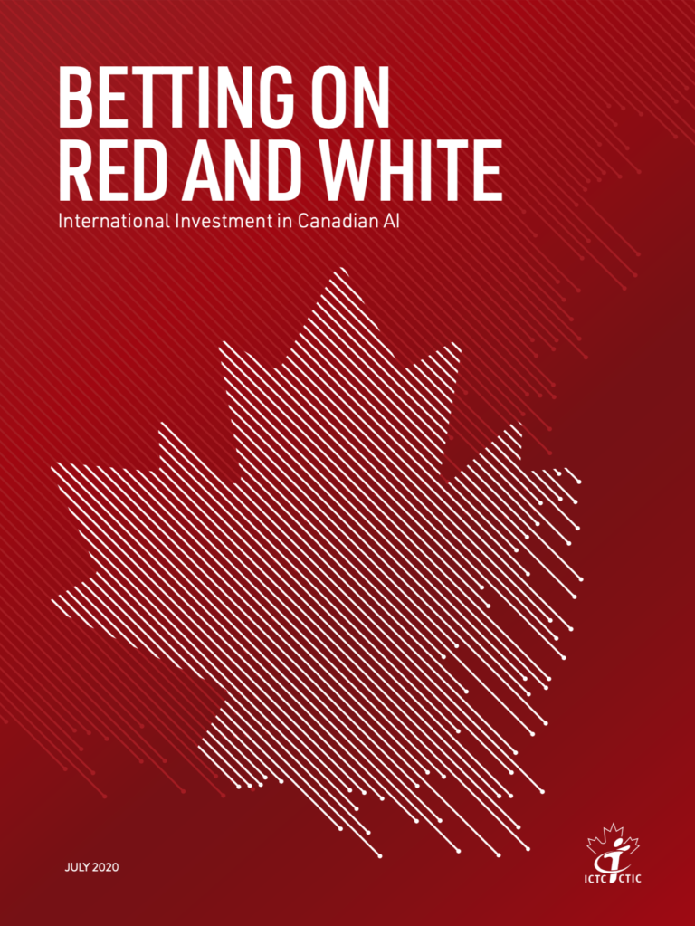 Betting on Red and White: International Investment in Canadian AI